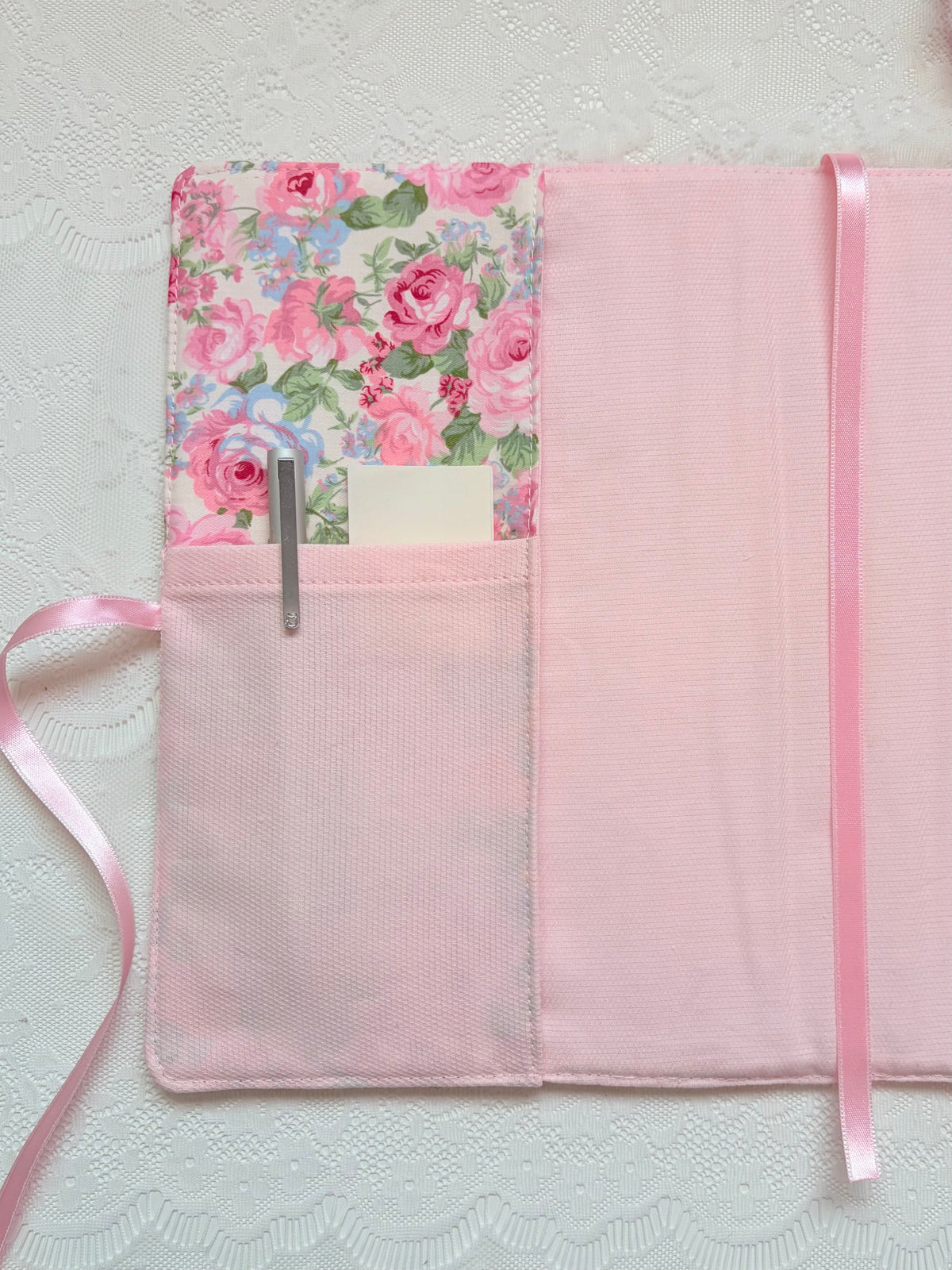 Funda libro solapa rosal