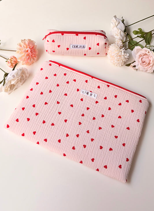 Funda Ipad red love