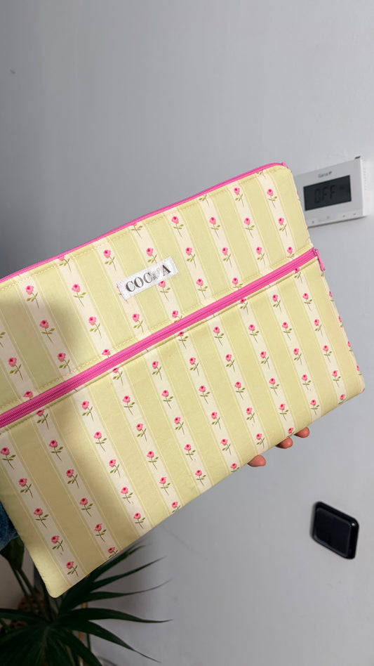 Raspberry Boxy Toiletry Bag