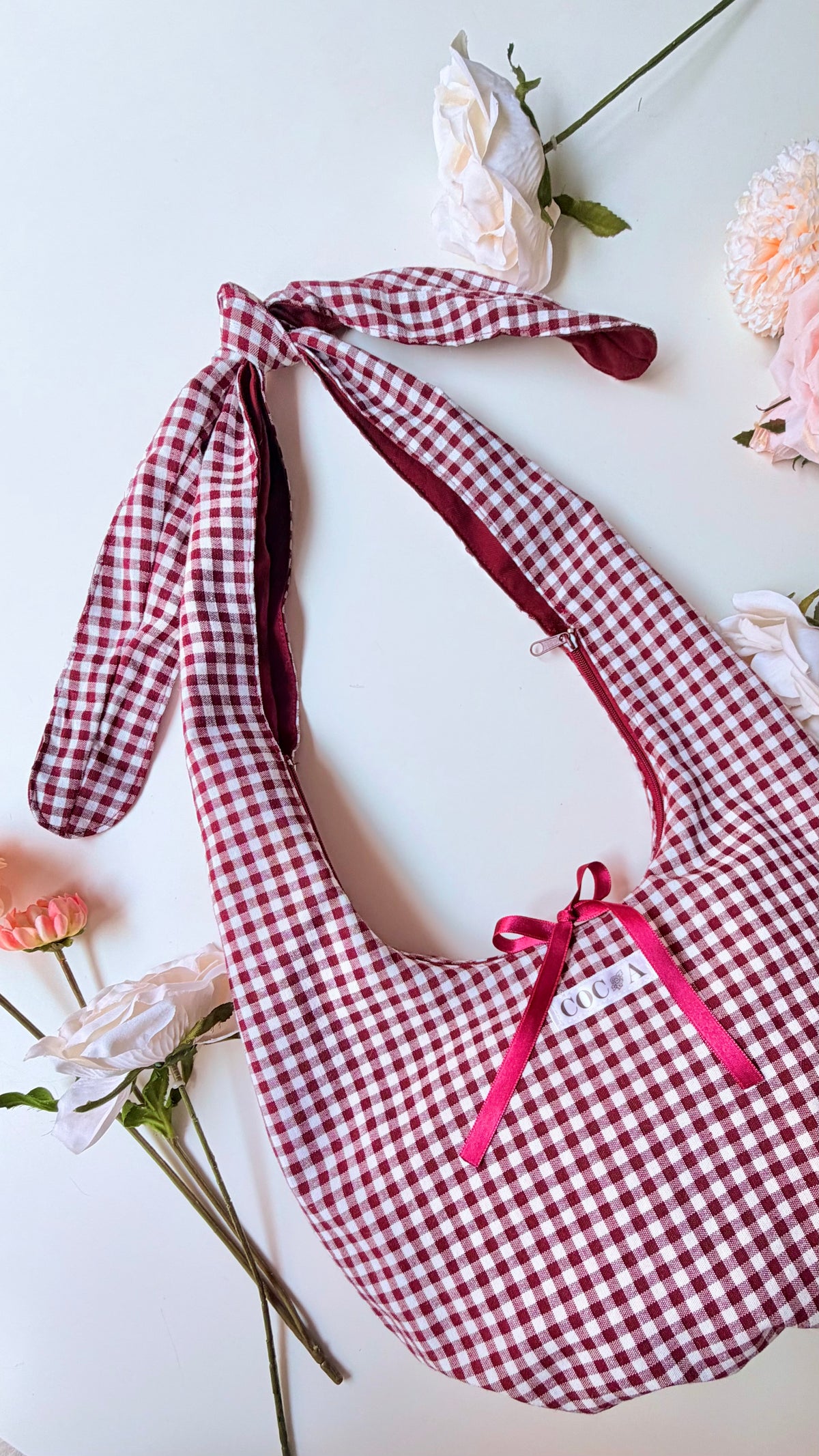 Strawberry boho bag