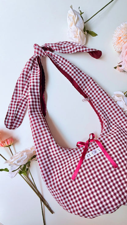 Strawberry boho bag