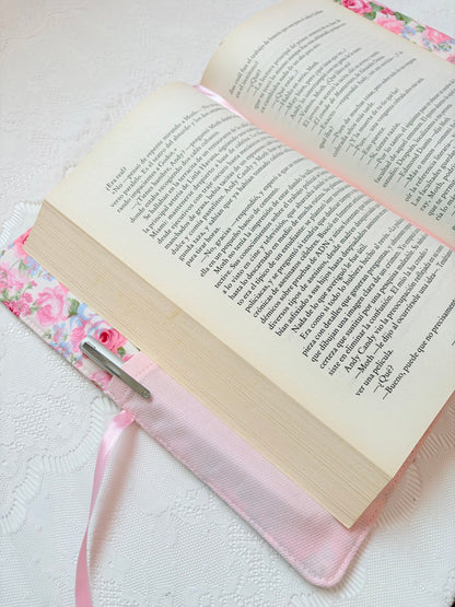 Funda libro solapa rosal