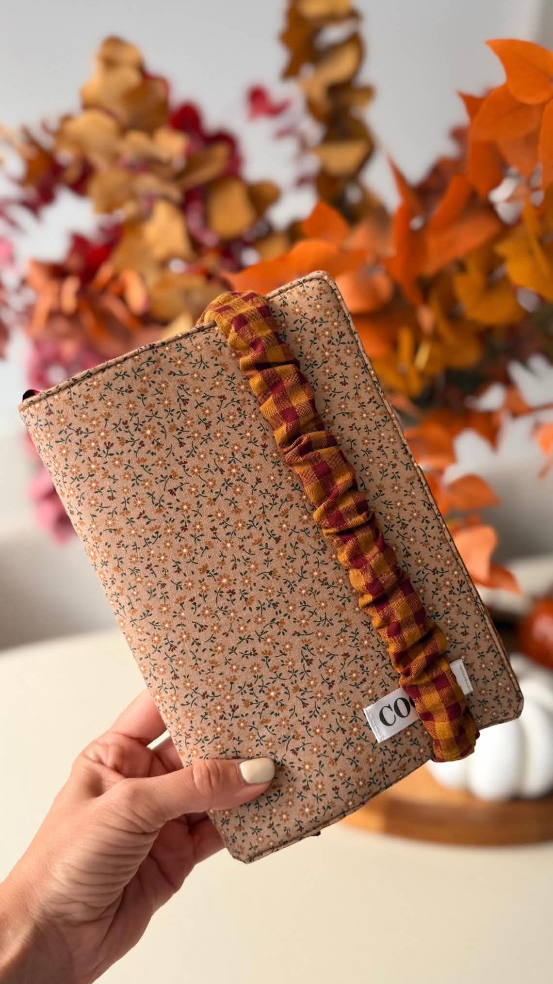 Funda libro adaptable fall vintage