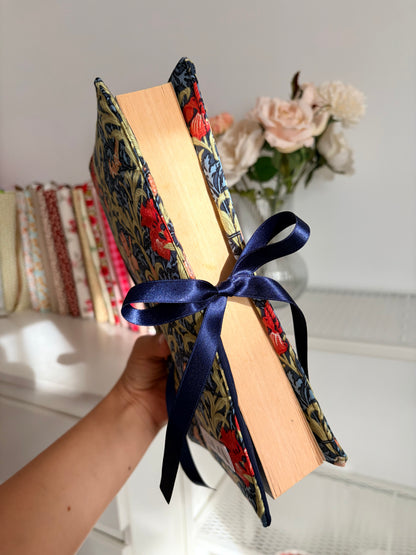 Funda libro solapa elegant blue