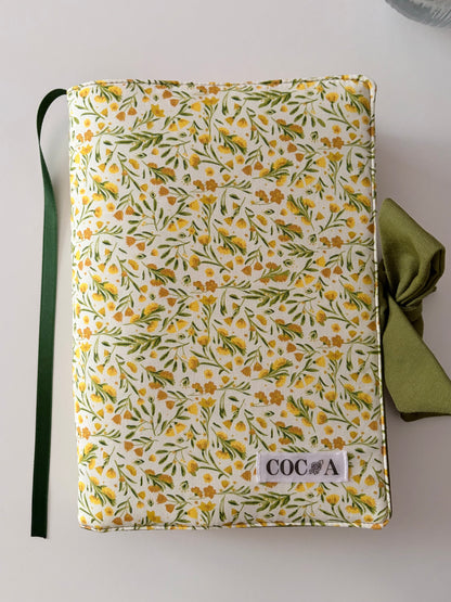 Funda libro solapa flora