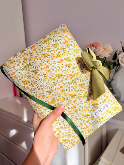 Funda libro solapa flora