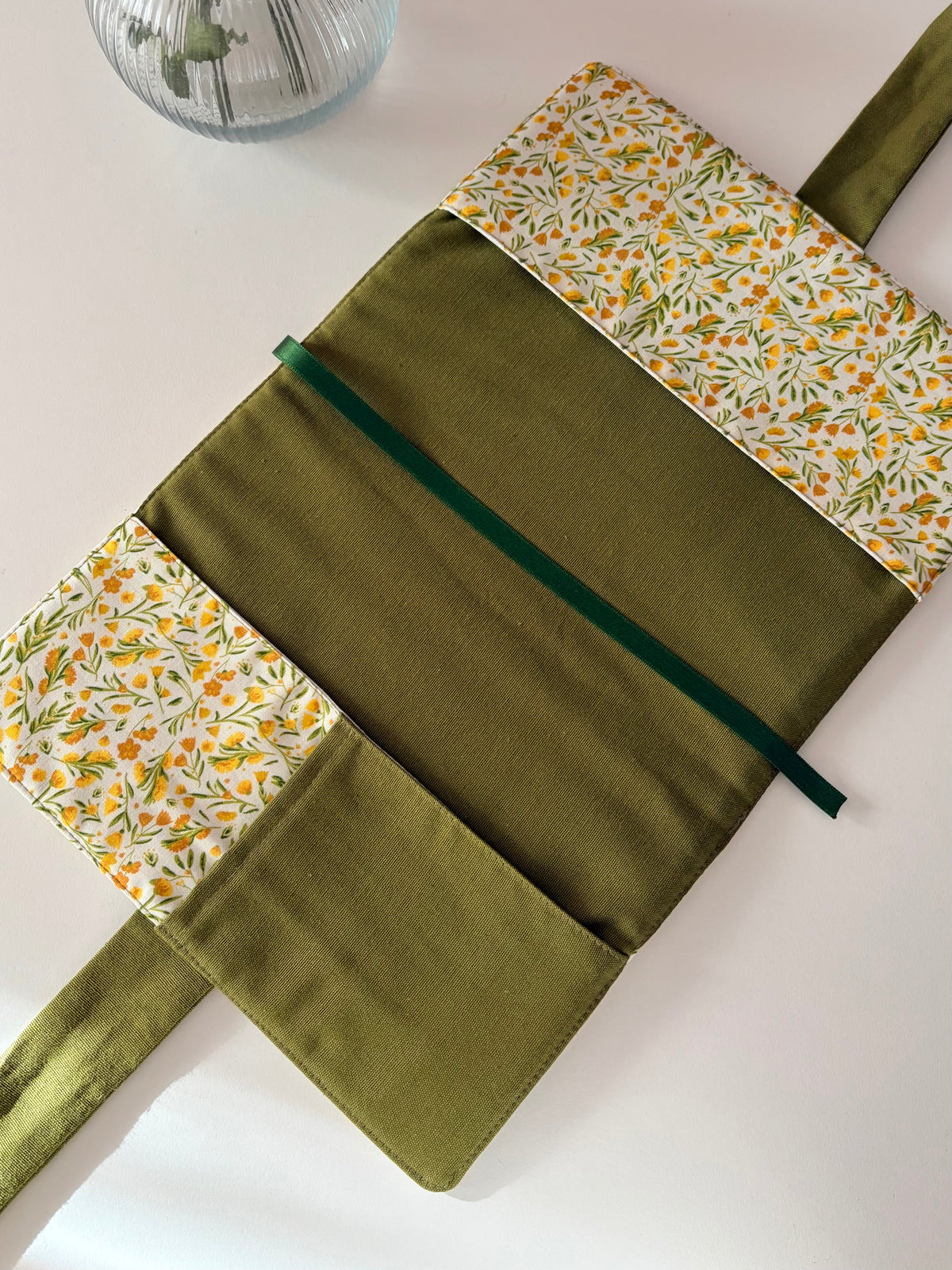 Funda libro solapa flora