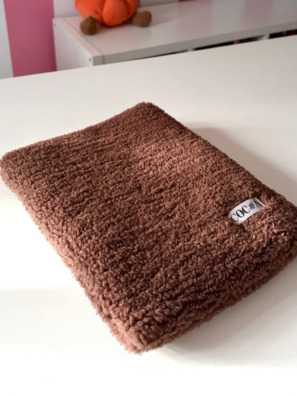 Funda libro saco superior borreguito cremallera