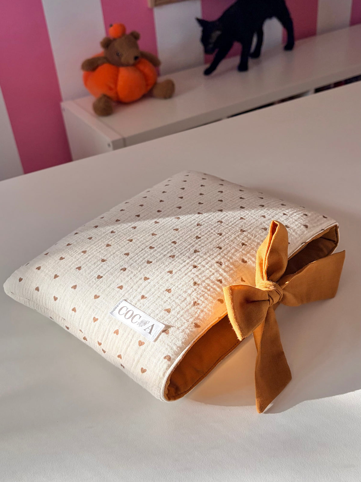 Funda libro saco lateral teddy love