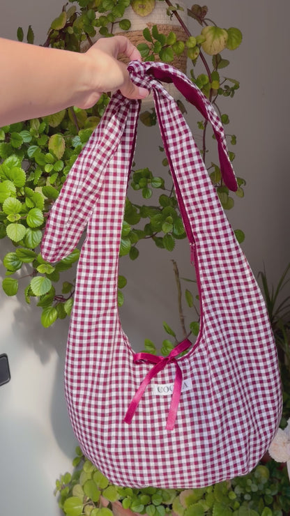 Strawberry boho bag