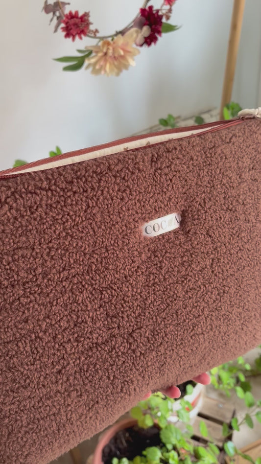 Raspberry Boxy Toiletry Bag